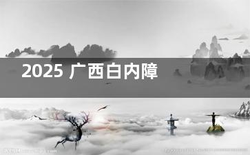 2025 广西白内障光明行动实施：60 岁以上老人可享免费手术，南宁百色桂林已落地